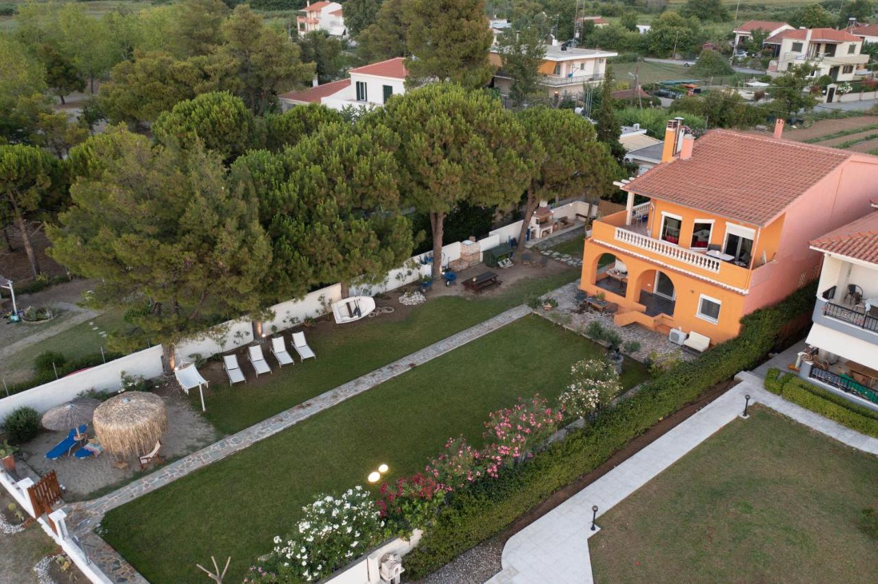 Pampas Seafront Villa, 6 Bedrooms, North Evvoia Kanatádhika Eksteriør bilde