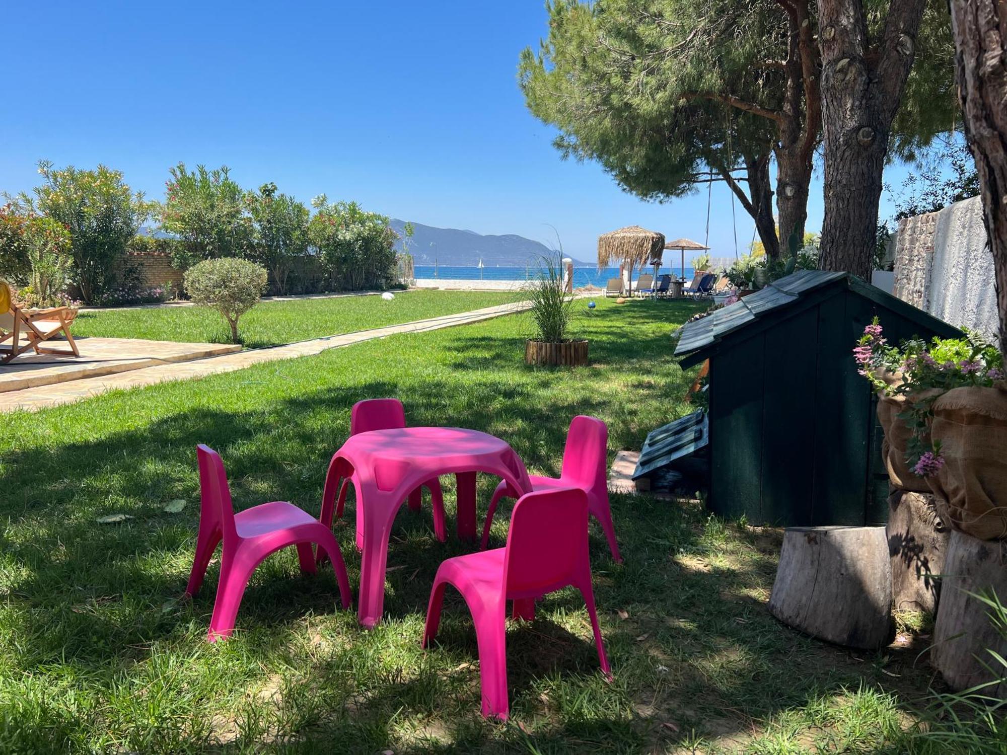 Pampas Seafront Villa, 6 Bedrooms, North Evvoia Kanatádhika Eksteriør bilde