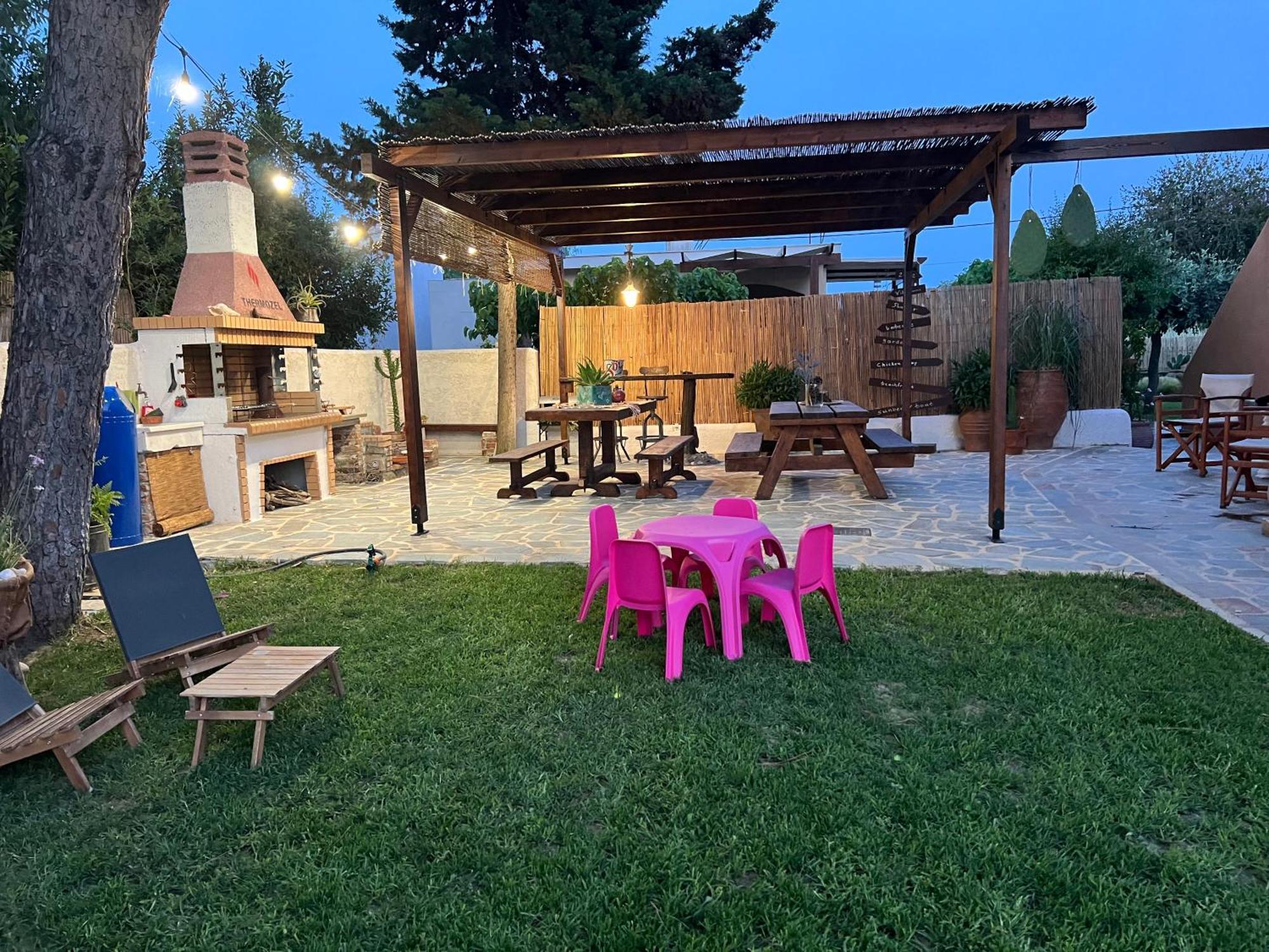Pampas Seafront Villa, 6 Bedrooms, North Evvoia Kanatádhika Eksteriør bilde